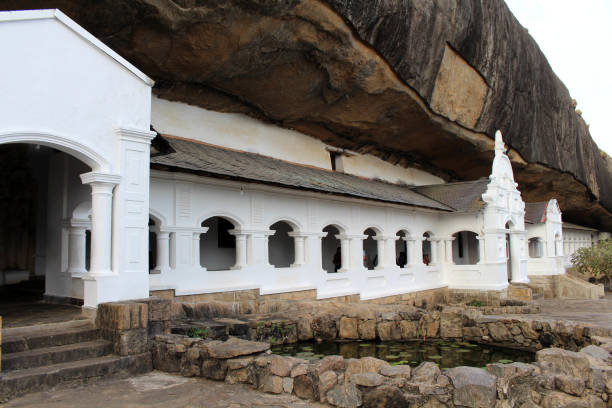 istock The Dambulla Cave Temple, under an overhanging rock. 1035330596