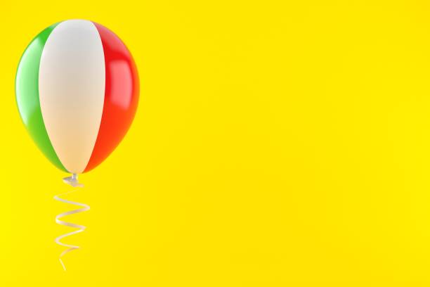 istock Balloon in italian colors 1035336720