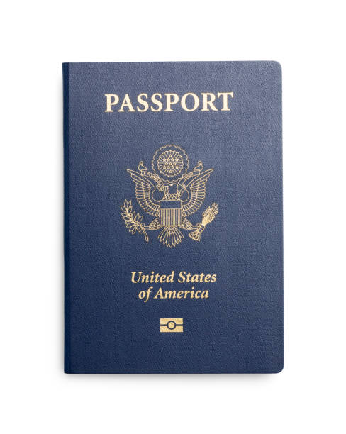 istock Blue USA Passport 1035341834