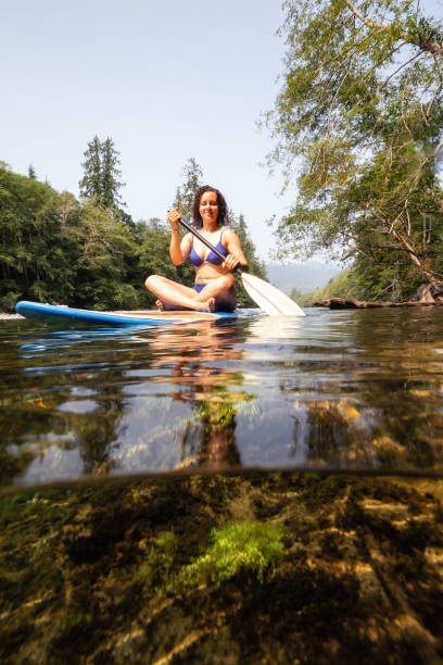 istock Girl Paddling in a River 1035347882