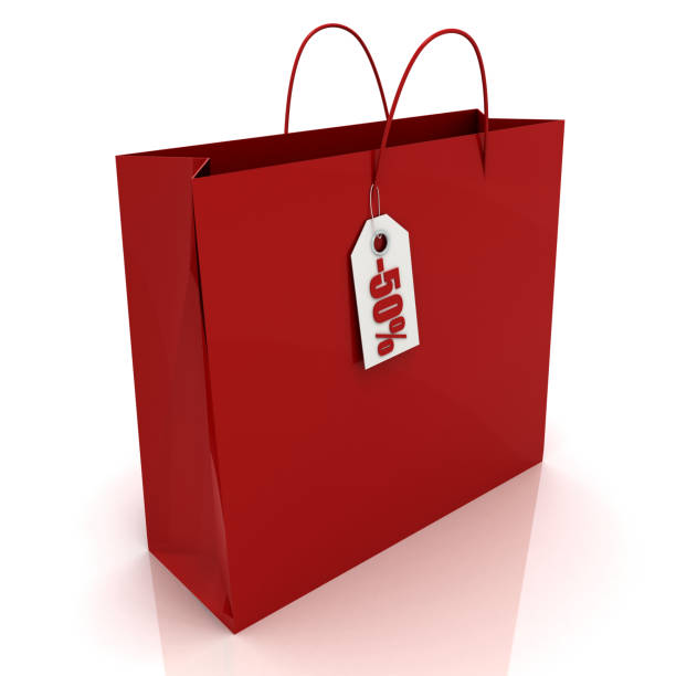 istock Shopping bag sale tag 1035365740