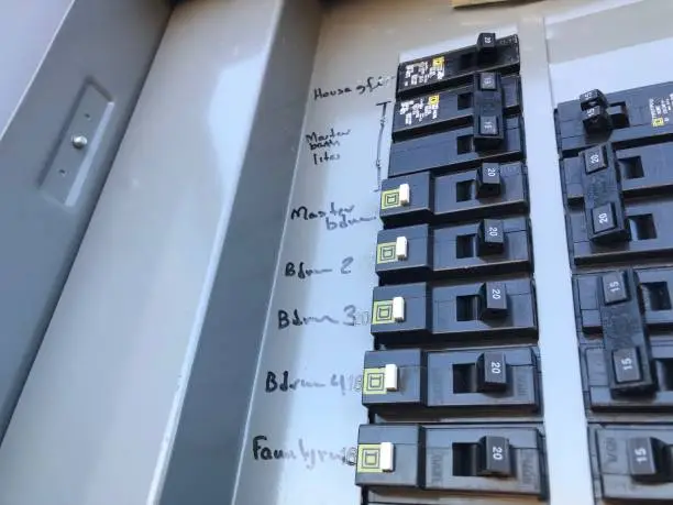 Photo of Electrical fuse box