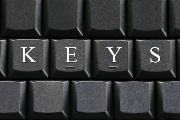 ABC. Computer keys. Photo with clipping path. Similar pictures from my portfolio: