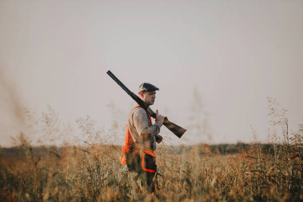 istock Hunter with hunting dog during a hunt 1035407946