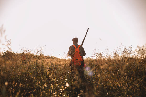 istock Hunter with hunting dog during a hunt 1035410798