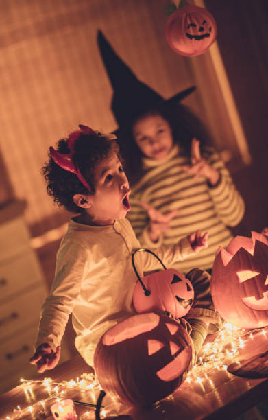 istock I am so scary on Halloween! 1035414856