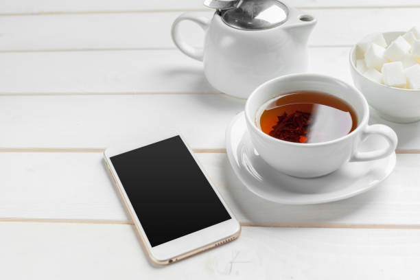 istock tea on the wooden table 1035417464