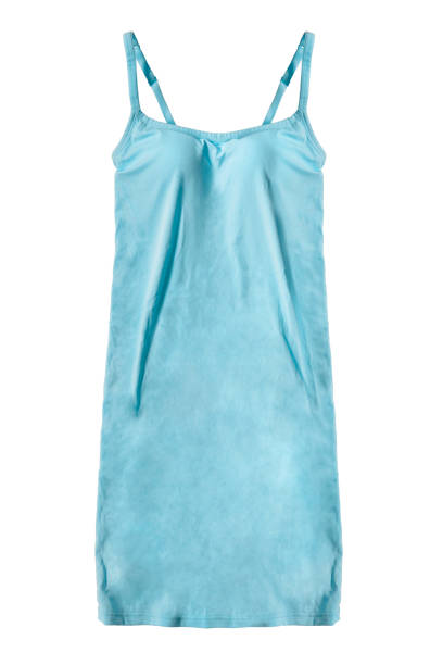 istock Blue dress isolated 1035421362
