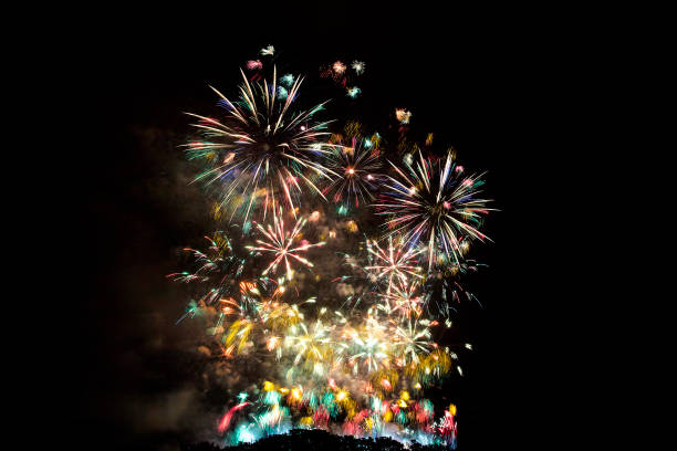 istock Beauty of sparkling fireworks 1035439494