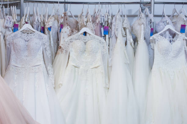 istock Beautiful wedding dress. 1035449268