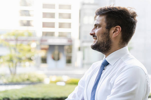 istock Portrait of business man 1035457306