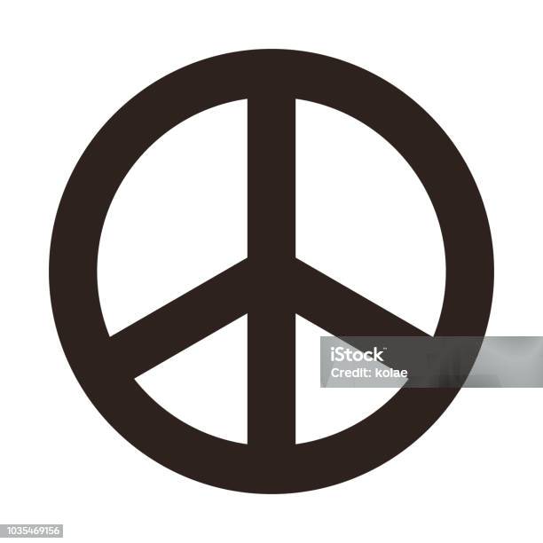 Signe De La Paix Vecteurs libres de droits et plus d'images vectorielles de Symboles de paix - Symboles de paix, Symbole de la paix, Sérénité