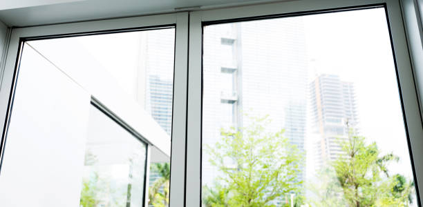 istock Glass wall in morden office building 1035475726
