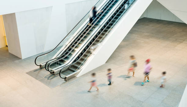 istock Escalator in modern shopping mall 1035476074