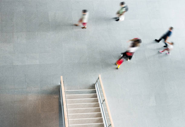 istock Modern staircase at the office building lobby 1035476292