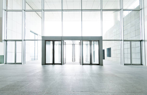 istock Bright lobby in morden office building 1035478670