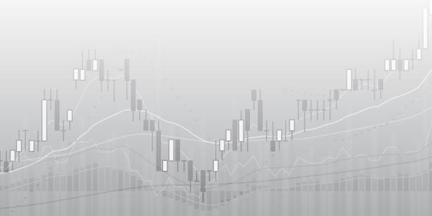 istock Candlestick chart, Stock Market Investment Trading, Vector background 1035482570