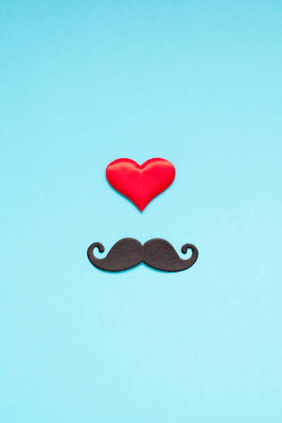 istock Paper moustaches for men fathers dad concept 1035483956