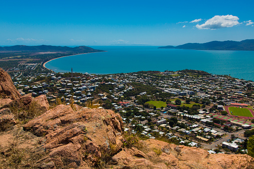 Views from Castle Hill Lookout, Townsville. QLD
