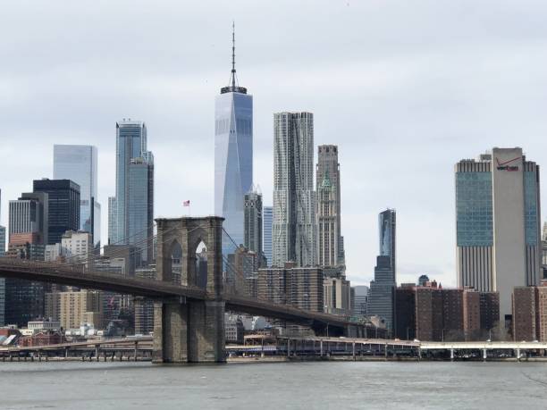 istock New York City Brooklyn bridge skyline view 1035505054