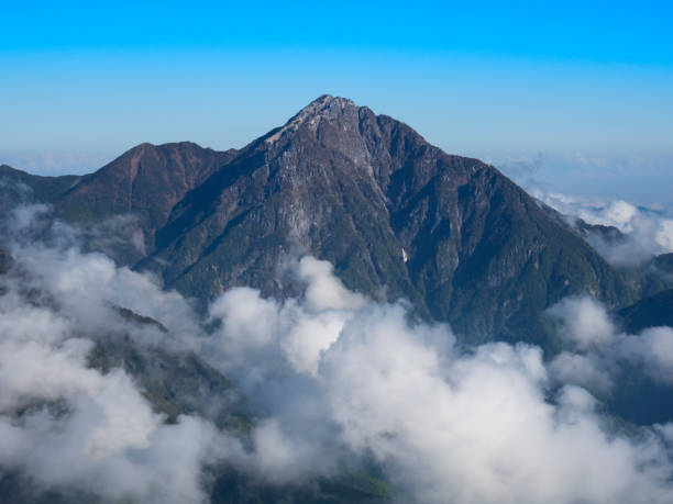 Japan alps Mt.kaikomagatake japan alps mt.kaikomagatake akaishi mountains stock pictures, royalty-free photos & images