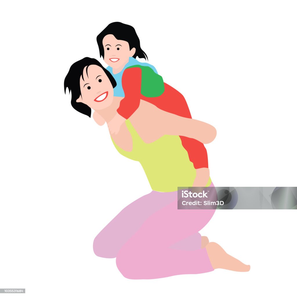 Mẹ Và Con Gái Hình minh họa Sẵn có - Tải xuống Hình ảnh Ngay bây ...
