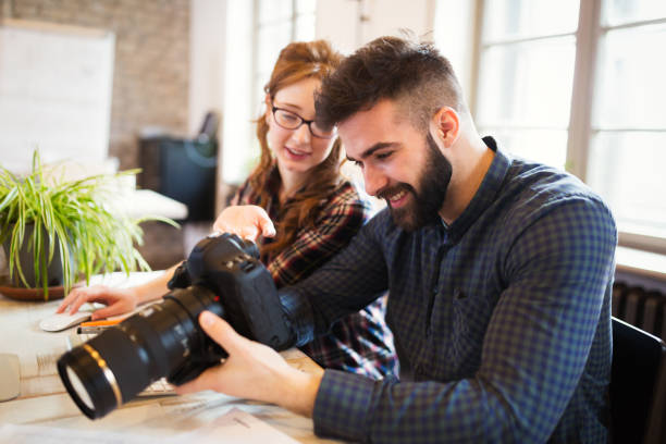 istock Picture of architects working together in office 1035535066