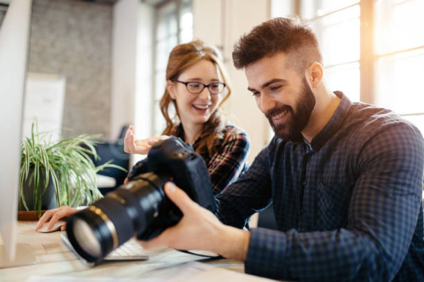 istock Picture of architects working together in office 1035535116