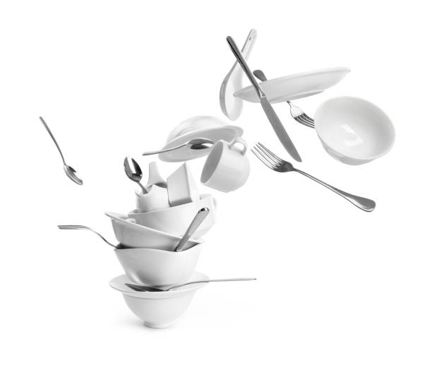 Silverware Falling 250+ Active Ware Stock Photos, Pictures & Royalty-Free Images - iStock