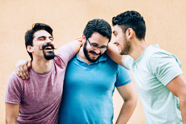 istock Three young friends laughing having a good time 1035539750