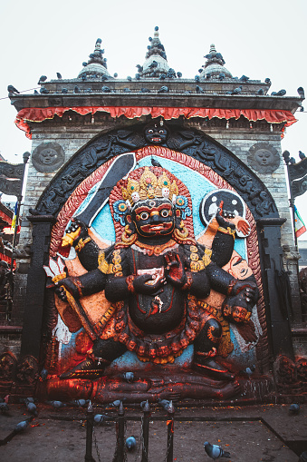 Kaal Bhairav Stock Photo - Download Image Now - Ancient, Architecture, Asia  - iStock