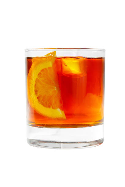 istock Summer cocktail on isolated white background 1035543610
