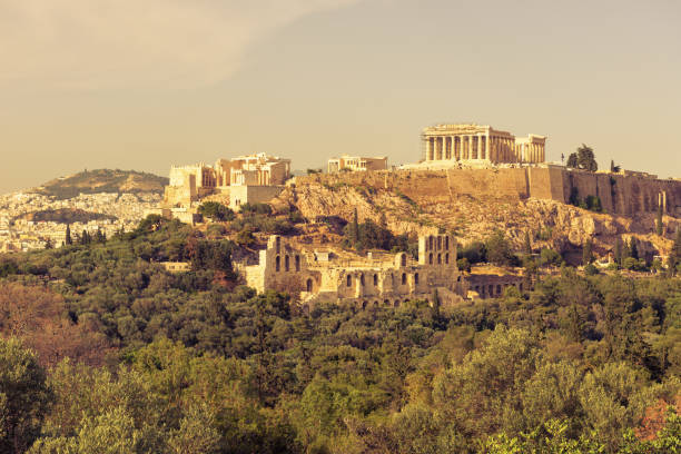 istock Acropolis of Athens in sunset light, Greece 1035545190