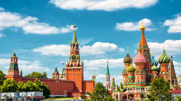 istock Moscow Kremlin and St Basil's Cathedral, Russia 1035545272
