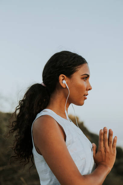 istock Woman practicing yoga for relaxation 1035554226