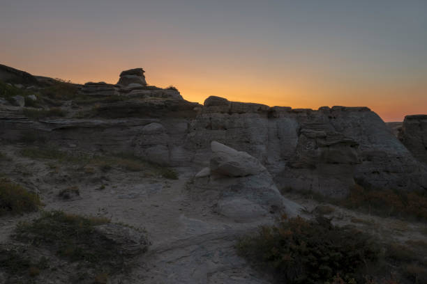istock Writing on Stone Provincial Park Sunrise 1035573766