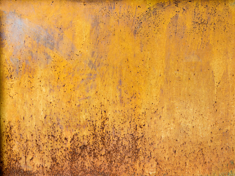 Close up of rusty metal background.