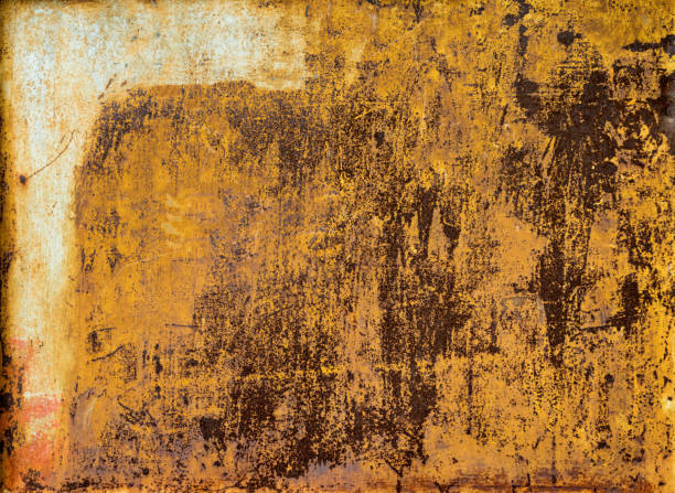 istock Close up of rusty metal background 1035591480