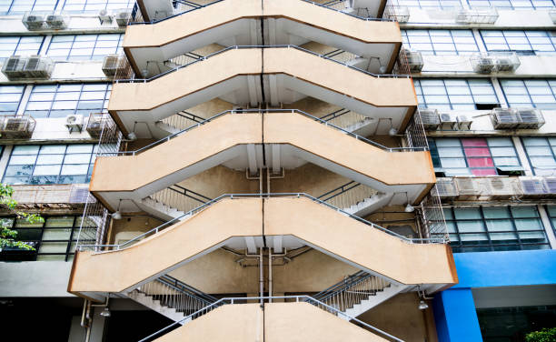 istock The staircase on the wall of apartment 1035596830