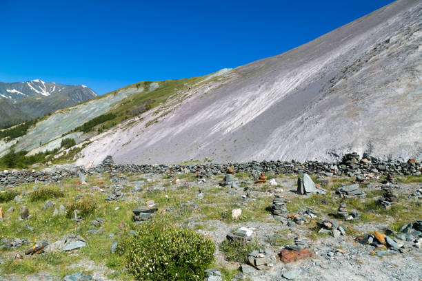istock Ancient stone buildings in the mountains. 1035603246