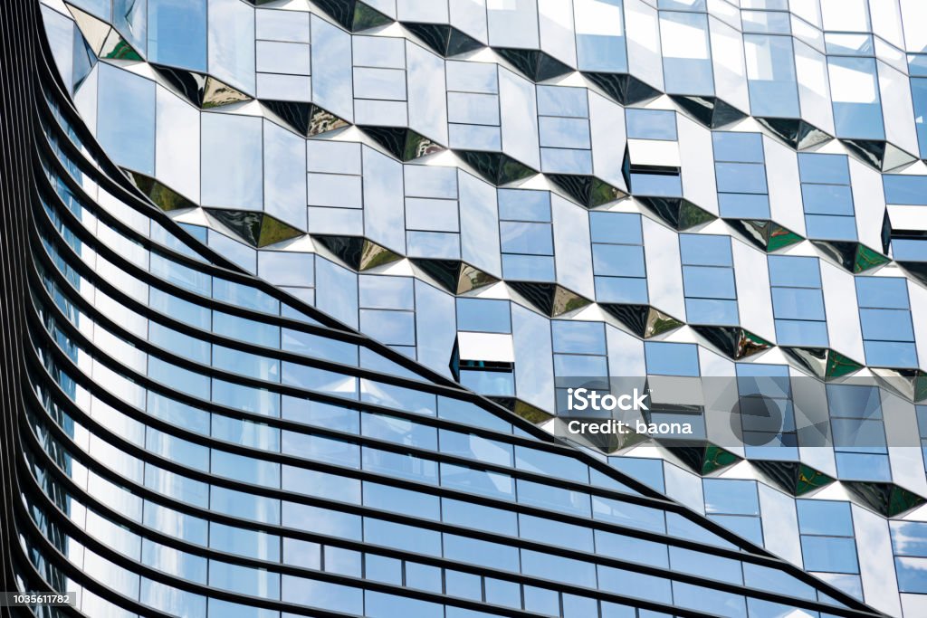 Background of office building wall Background of office building wall. Architecture Stock Photo