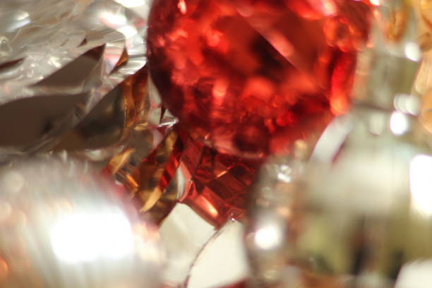 istock Christma`s Red Ball in macro 1035611946