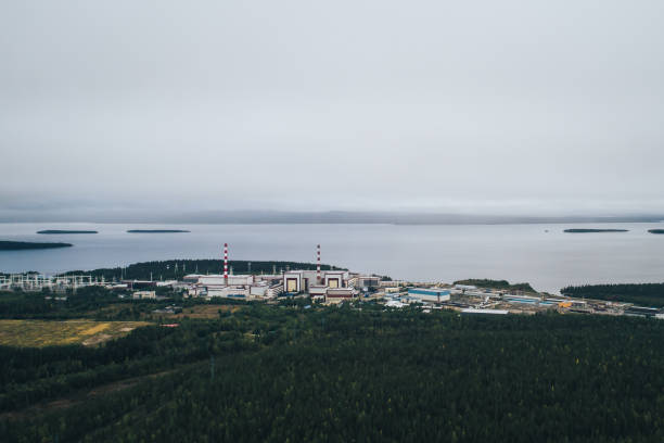 istock Nuclear Power Plant equipped with a Atomic Reactor 1035624502