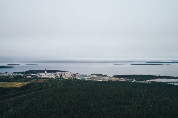 istock Nuclear Power Plant equipped with a Atomic Reactor 1035624506