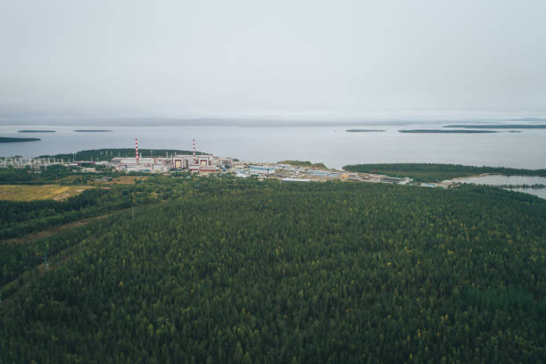 istock Nuclear Power Plant equipped with a Atomic Reactor 1035624540