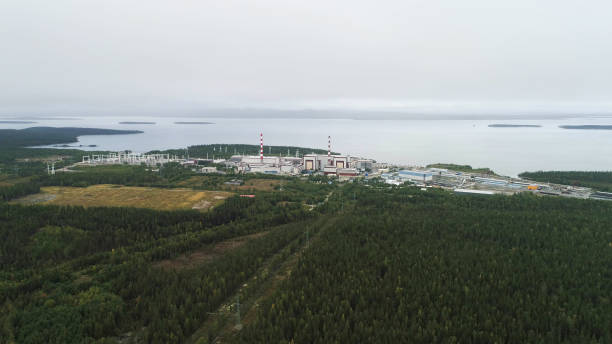 istock Nuclear Power Plant equipped with a Atomic Reactor 1035624544