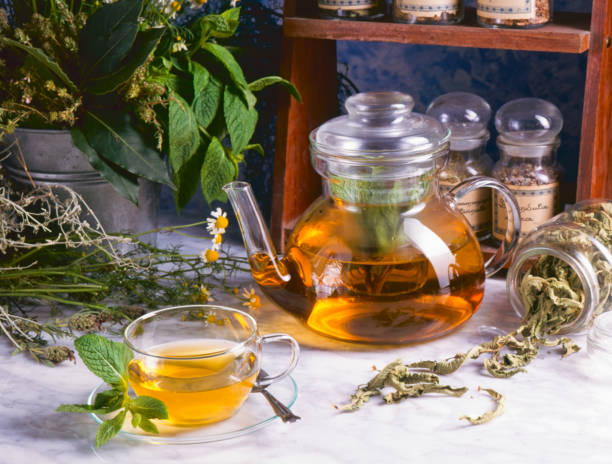 Alternative Medicine. Herbal Therapy. stock photo