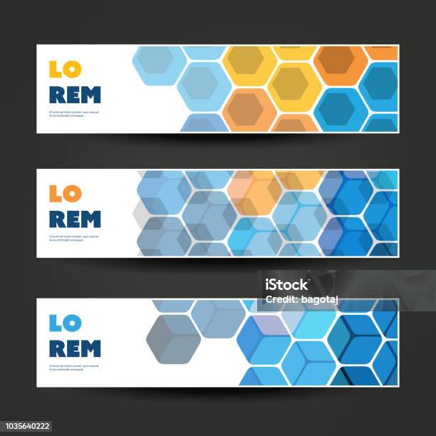 Web Design Elements Header Designs Stock Illustration - Download Image ...
