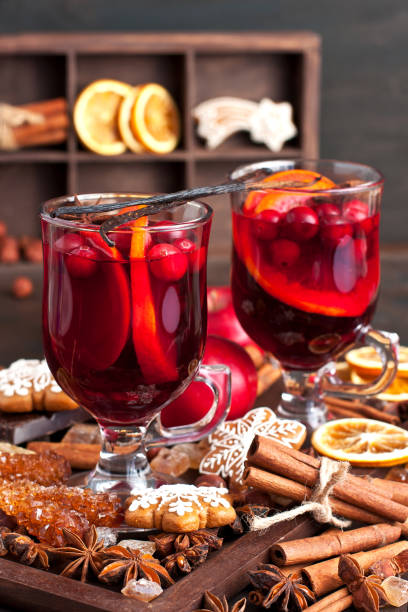 istock Winter  hot drink with spices 1035640560