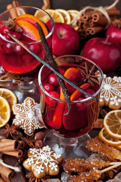 istock Winter  hot drink with spices 1035640586